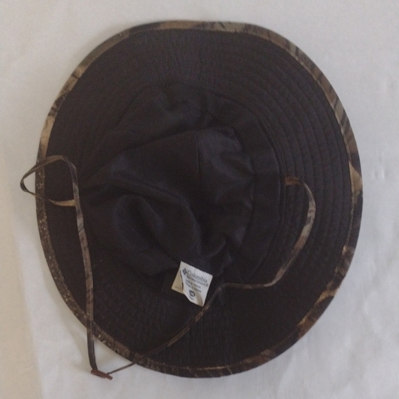 Columbia Unisex Camo Brimmed Hat With Chi. Strap (J140) - Picture 4 of 6